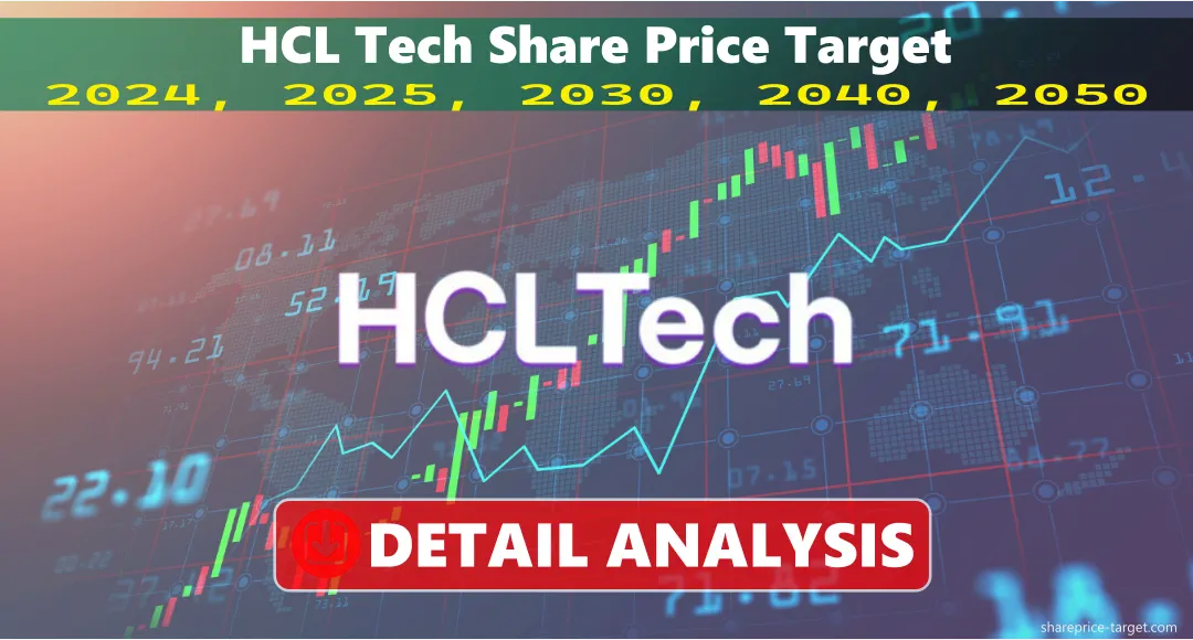 HCL Tech Share Price Target 2024, 2025, 2030, 2040, 2050