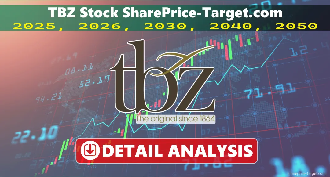 TBZ Share Price Target 2024, 2025, 2026, 2030, 2040, 2050